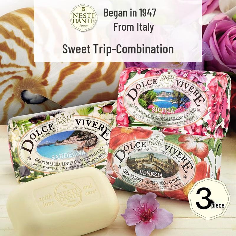 

Nesti Dante Sweet Journey Handmade Soap 3x250g