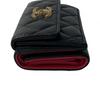 Used CHANELTri-fold Wallet Black/pink Leather Women