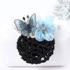 Butterfly Flower Hair Bun Net Korean Style Hair Bun Holder Work Hair Accessory  Hotel Staff Uniform
