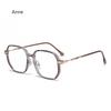 Korean Oversized Anti Radiation Eyeglasses for Women/Men Metal Frame Eyeglass Anti Blue Light Eyewear gafas de lectura