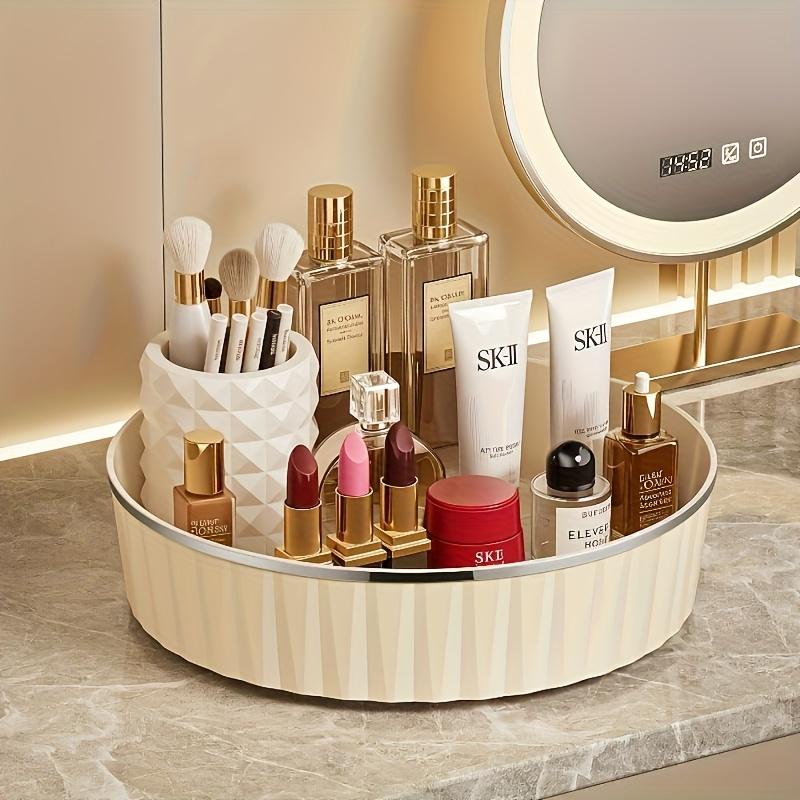 360 Degree Rotating Seasoning Rack, Kitchen Storage Rack, Seasoning Bottle Storage Tray, Rotating Storage Tray