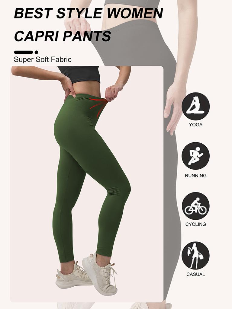 Tight-fitting High-waisted Sports Pants Butt-lifting Regular-waist Yoga Leggings Cycling Running