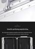 24-inch Aluminum Magnesium Alloy Trolley Luggage with Men's & Women's Combination Lock - Scratch & Wear-resistant Carry-on