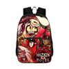 Hazbin Hotel Kids Backpacks Boys Girls Student Birthday Gift Child School Bags Large Capacity Camping Durable Rucksack