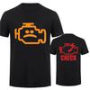 Mechanic Auto Repair Check Engine Light T-Shirt Funny Birthday Gift for Men Daddy Father Husband Short Sleeve Tee T Shirt Top