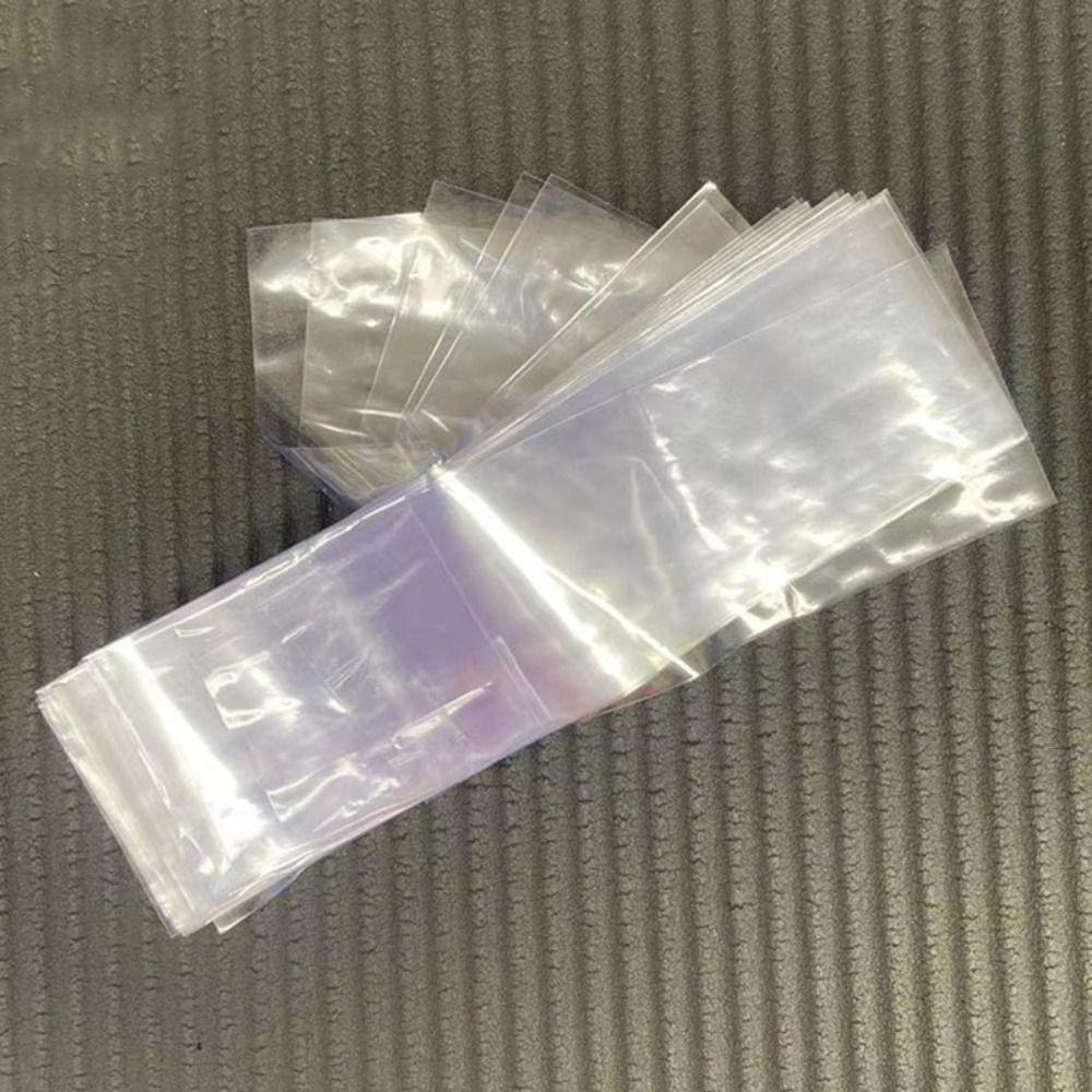 

30/60 шт. Прозрачная термоусадочная трубка для ручки, термоусадочная накладка для бадминтонной ракетки 30pcs