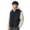 Li Ning BADFIVE Down Vests Men's Black Stand Collar Thickened AMRV029-3