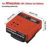 120W Lithium Battery Inverter DC 21V To 220V High Power Power Converter Transformer 3 USB Ports Multifunction for Makita