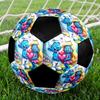 The Smurfs Theme Size 5 Soccer Ball, Suitable for Both Indoor and Outdoor Matches, a Gift Suitable for Everyone.