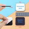 Silicone World 10PCS Sublimation Refrigerator Magnets Blank Heat Transfer Printing Fridge Sticker for DIY Home Kitchen Decor