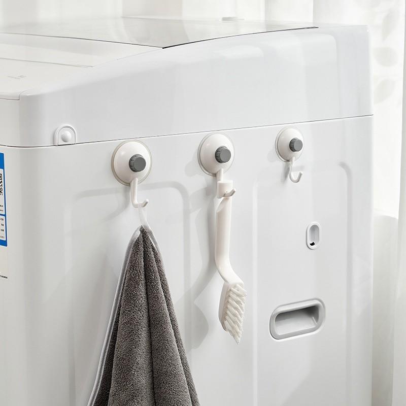 Plastic Hooks Hanger Heavy Duty Wall Hook Modern Minimalist Design Tool Kitchen