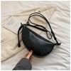 2025 South Korea's new crossbody dumpling bag fashion niche design breast bag versatile trend shoulder women's bag