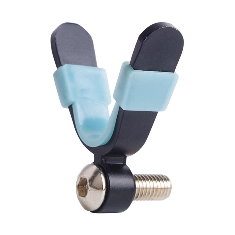 

Fishing Pedestals Rod Bracket Head U-Shaped Fishing Pole Grip Bracket Head 8mm Anti Slip Universal Fishing Tackle Accessories чёрный