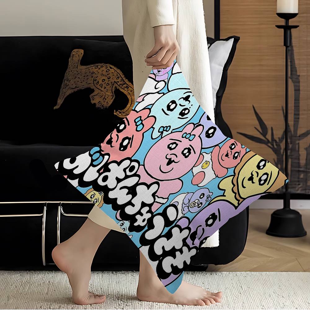 Popular Cute O-Opanchu U-Usagi Cushion Cover Decorative Pillow Sofa Home Decor Case Pillow Cases