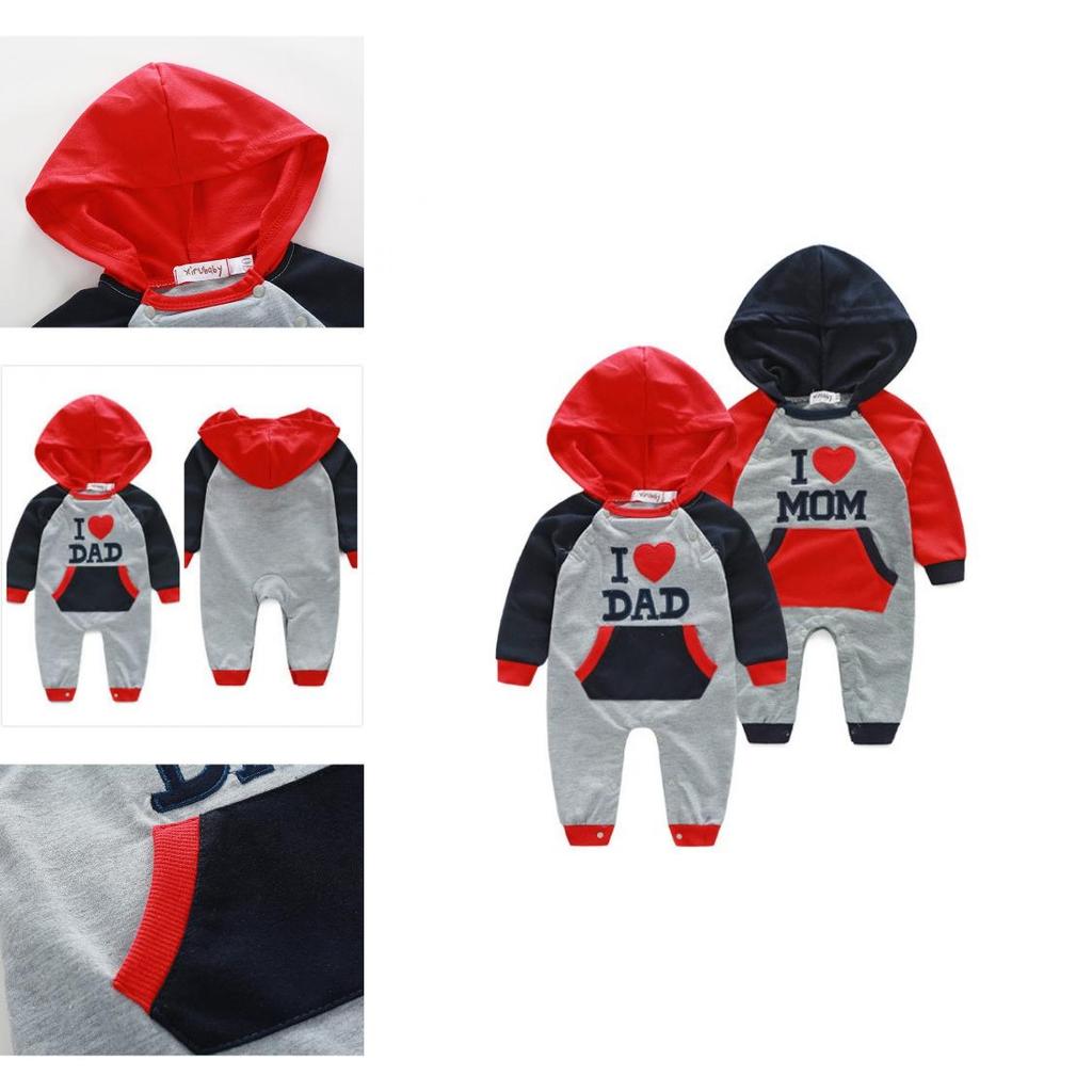 Premium Quality Newborn Tracksuit Baby Boy Girl Cotton Bodysuit Jumpsuit Clothes Set