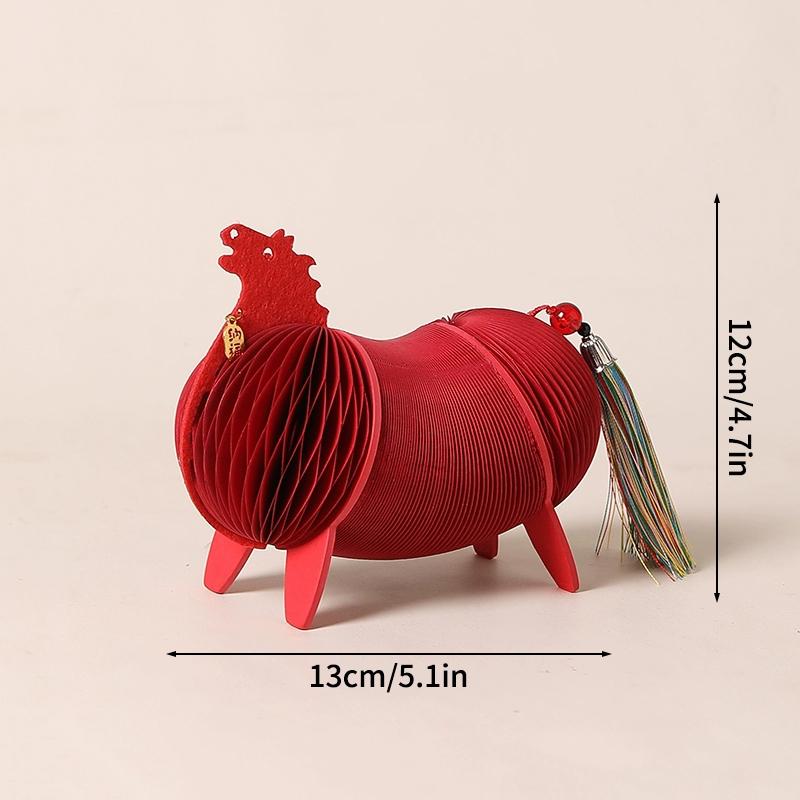 3D Papierornament Wabenpapier Tischvase Frühlingsfest Weihnachten Rotbraune Dekoration Hochzeit Hängende Kürbisornament