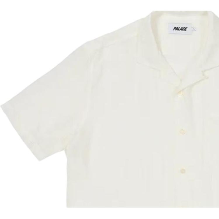 Palace Flexy Shirt Soft White Unisex Tops P24SHT027