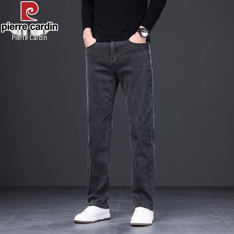 Pierre Cardin Men's Loose-Fit Straight-Leg Fall/Winter Jeans