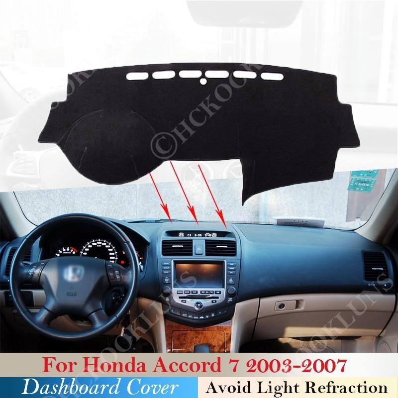 

Полиэстер для Accord 2003 2004 2005 2006 2007 7 аксессуары приборная панель солнцезащитный ковер ковер крышка приборной панели защитная накладка