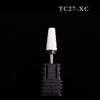 Ceramic Nail Grinding Head - Corn Bullet Rocket Shape for Electric Nail Grinder