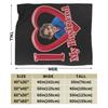 I Love My Boyfriend John Logan Knitted Blankets Off Campus Wool Throw Blankets Airplane Lightweight Bedsprea,