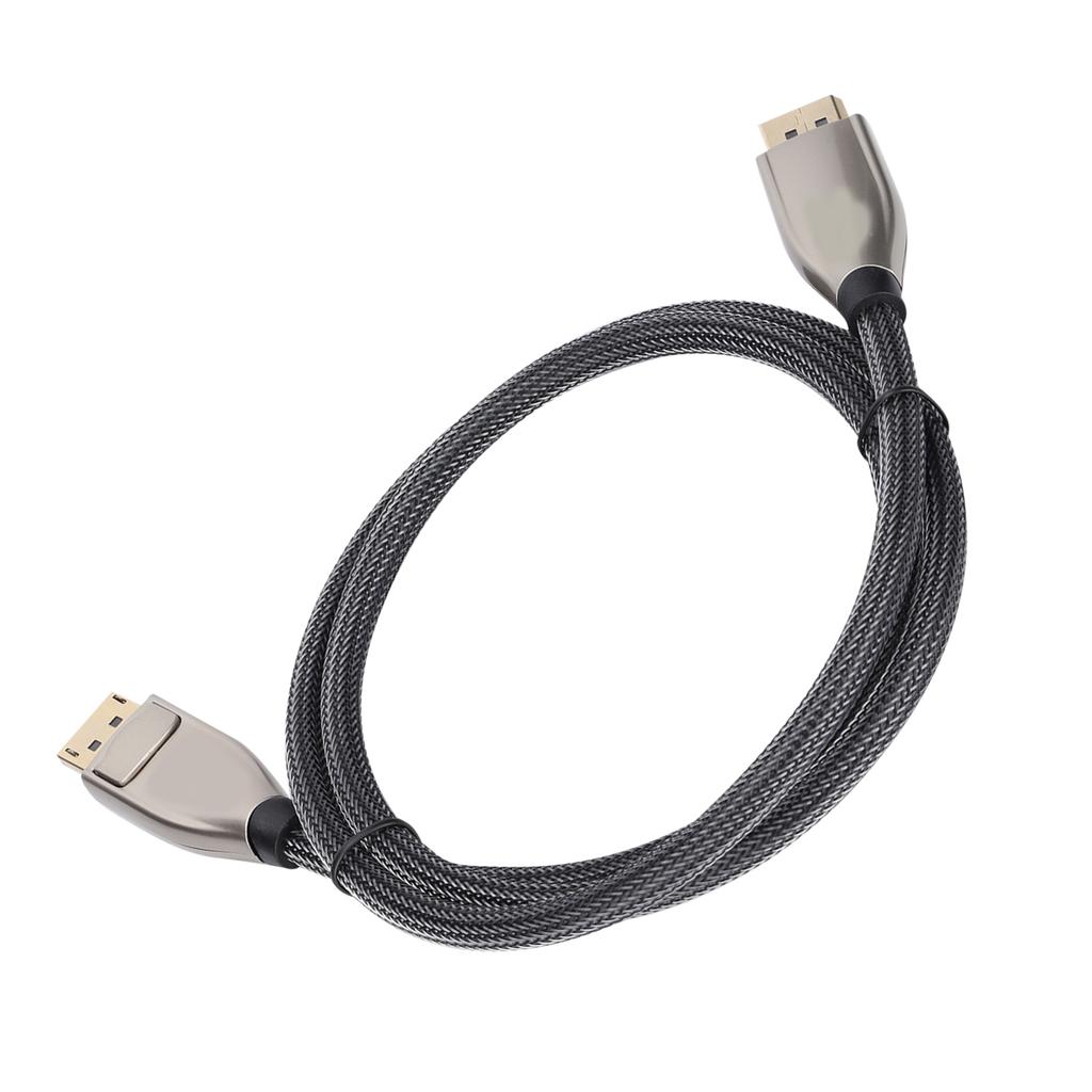 DP Adapter Cable 1 Meter UltraThin Version 1.4 8K Data Connection HighDefinition 4K Displayport Cable
