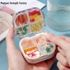 Compact, Moisture-Proof Pill Box for Daily Medication - 3 Times a Day, 7-Day Organizer