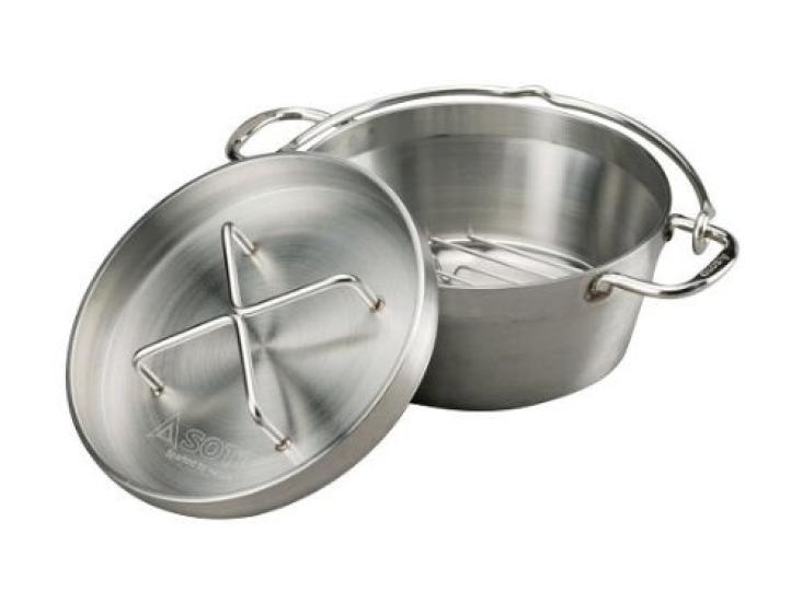 Zestaw żeliwny SOTO ze stali nierdzewnej (8 cali) ST-908 + 2-częściowy