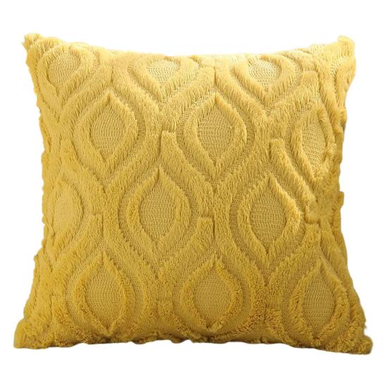 Throw Pillow Cover Easy To Replace Decoration Anti-Tear Portable Elegant Appearance Pillow Case Bedroom Decor