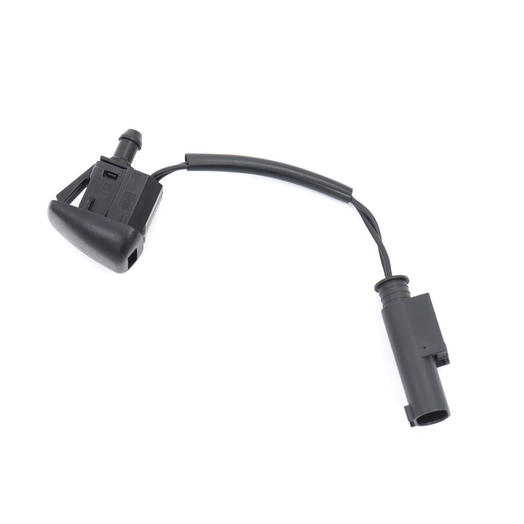 Hocheffiziente Reinigungsdüse für die Motorhaube, Sprühdüse, Scheibenwaschanlage, Ersatz 61667046060, einfache Installation