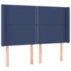 VidaXL LED Headboard Bedroom Furniture Double Bed Accessory Head of Bed Frame Interior Blue 3123912