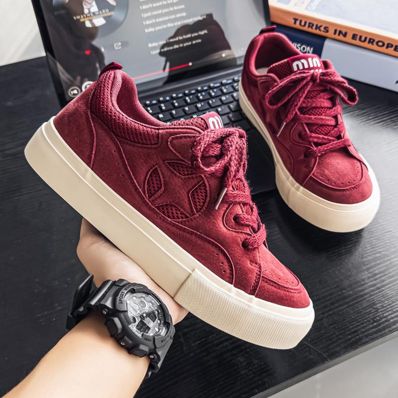 Men 's Casual Four Seasons Fashion Canvas Skateboarding Students Comfortable Sneakers Boys Trending Soft Sole Breathable Shoes