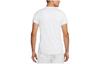 Nike T Shirts Men's White Crew Neck Moderate Straight Fit DD8317-100