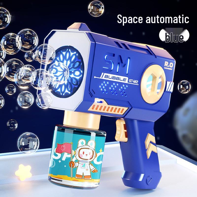 Electric Luminous Bubble Gun - Automatic Handheld Toy for Kids