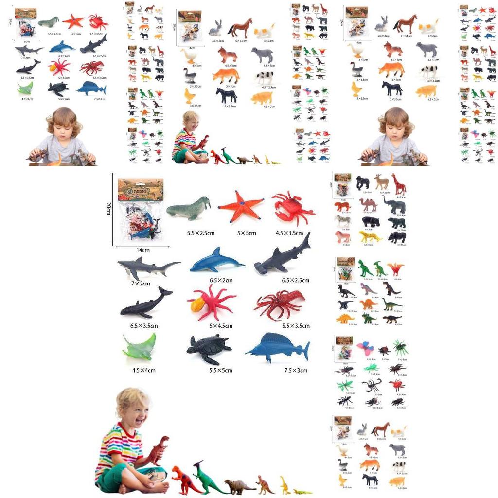 High-quality Pvc Dinosaur Toys Realistic Jurassic Creatures For Children