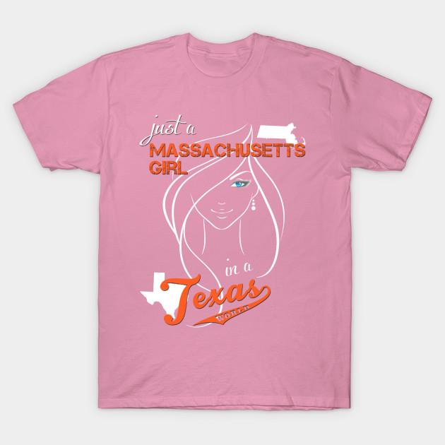 T Shirt Women Massachusetts Texas Harajuku Print Kawaii Tshirt Summer Short Sleeve Female T-Shirt Top Tee