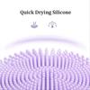 Electric Brush Heated Waterproof Pore Cleaner Silicone Pink