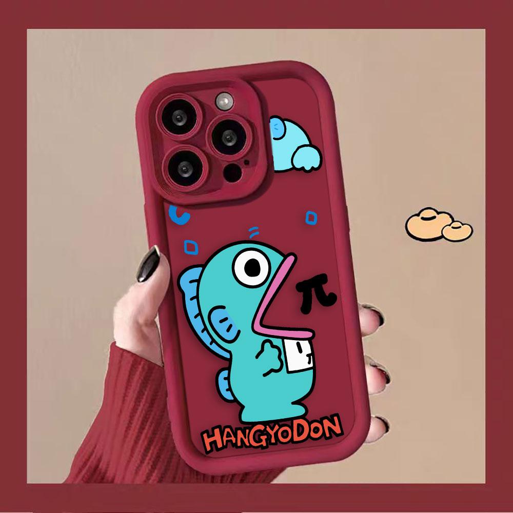 Cartoon H-Hangyodon Phone Case For iPhone 15 14 13 12 11 16 XS Max X XR SE 7 8 6 6S Plus Shock16of Silicone Case Funda Shell