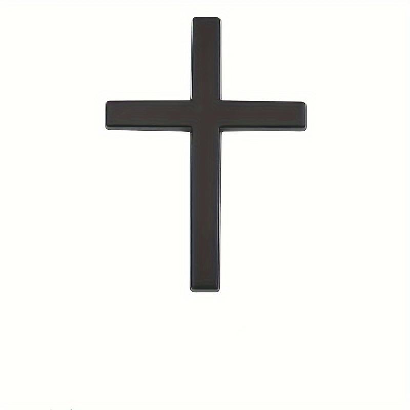 

Metal Car Badges in a Unique Cross Shape, Creative Tail And Side Stickers for Decoration. 1pc