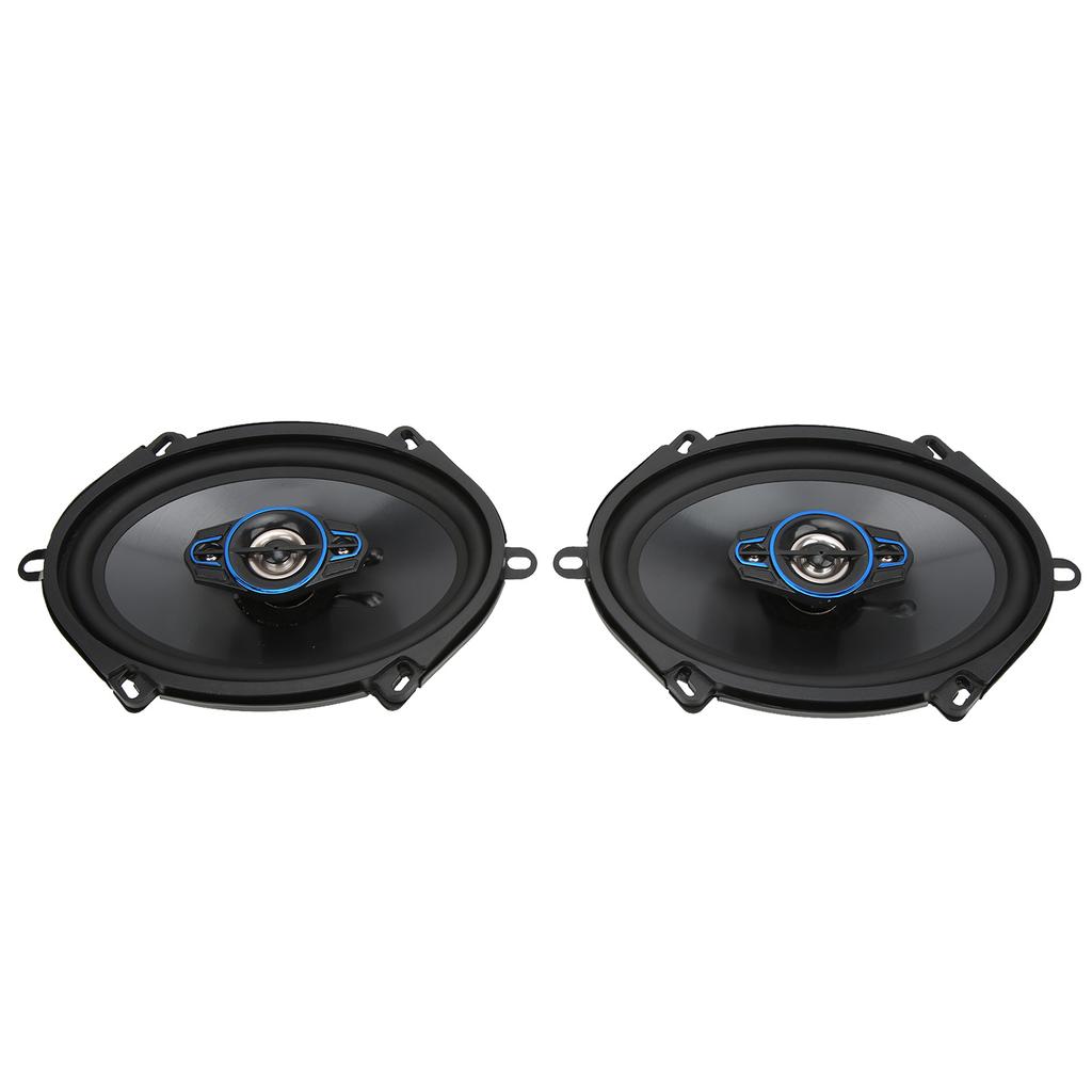 1 Pair 5x7 Inch Car Tweeter Coaxial Speakers 4 Way 350W Car Component Speaker System