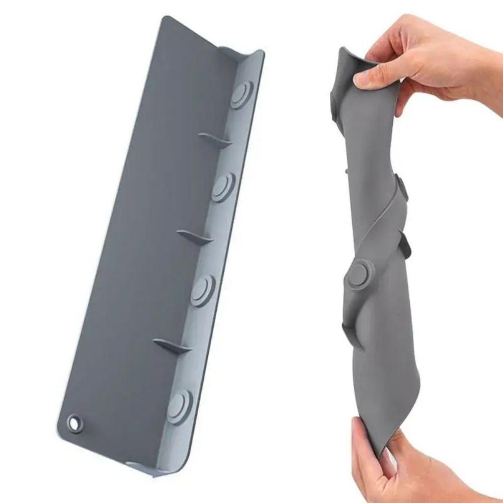 Suction Cup Water Splash Guards Anti-Splatter Sink Splash Guard  Fruit Vegetable Washing