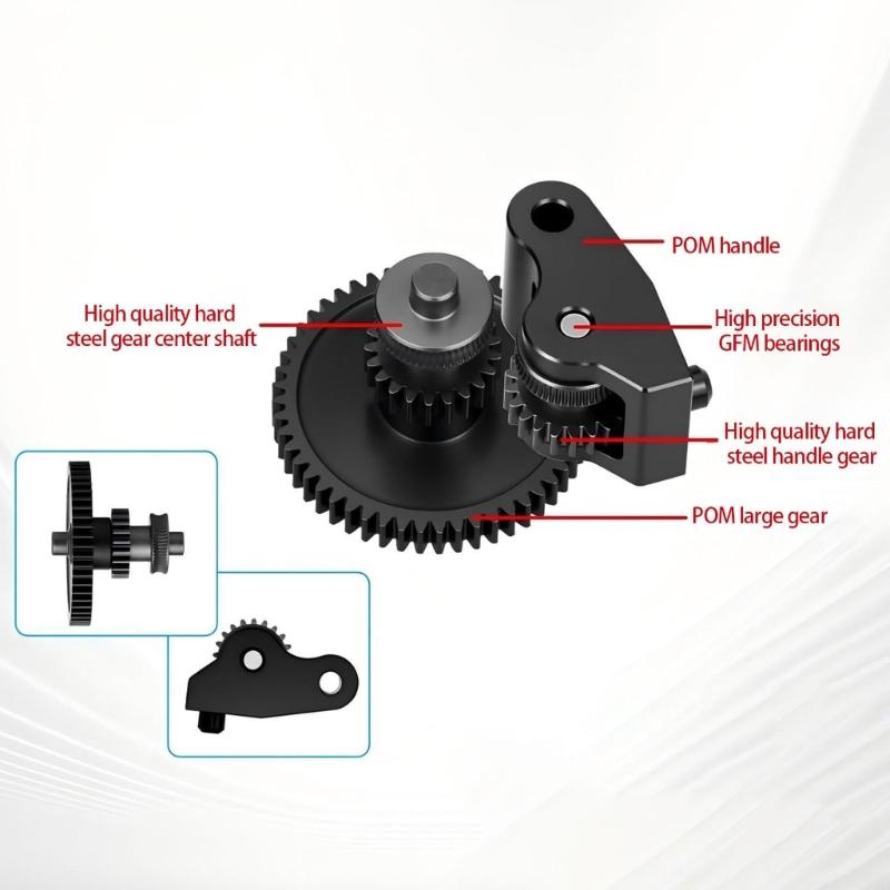 3D Printer Replacement Extruder Gear Management for  Carbon Hardened Steel Extruder Gear Assembly 3D Printer Accessories