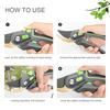 SK5 Pruning Shears For Garden-Heavy Duty Bypass Clippers with Ergonomic Non-Slip Handle/Labor-Saving Spring
