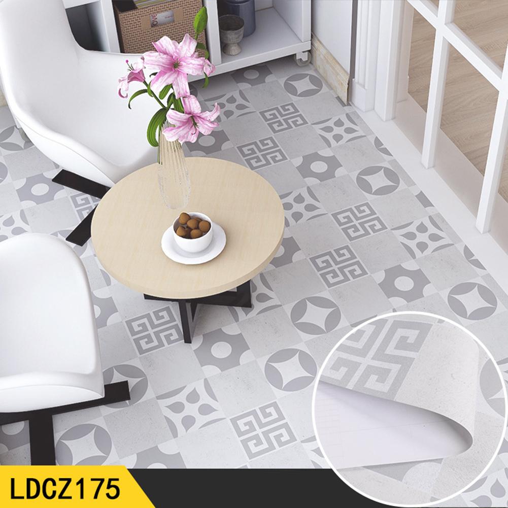 Bathroom Home Decoration Waterproof Floor Sticker Anti Slip Floor Sticker Long Lasting Durability Use Self-adhesive Waterproof