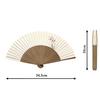 folding in A handcrafted paper fan for perfect for personal use or as a Comes with a simple 20cm x when Kyoto-style fan, hand-painted Kyoto, Japan.