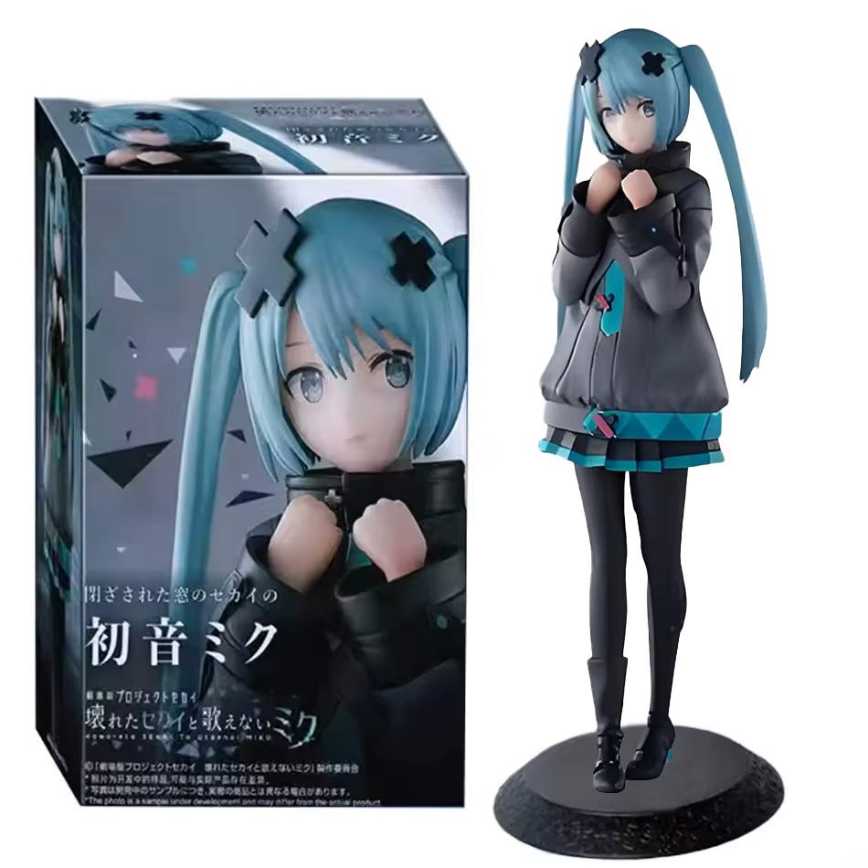 Anime SEAG Hatsune Miku Action Figures Movable Joints Contain The Props Desktop Decoration Collection PVC Model Toys Kids Gifts
