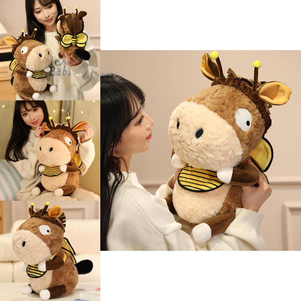 Little Donkey Plush Toy Adorable Bee Donkey Doll With Ultrasoft Material And Customizable Options