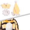 3 Pack Doll Set for Kids DIY Accessories 17cm Dolls