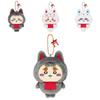 Vishi Inari Series Fox Squirrel Plush Pendant With Pp Cotton Filling For Gift And Decoration