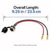 17AWG Draad Scooter Oplader Poort Laadcontact voor Razor MX350 MX400 SX350 E100 E200 E300 E-Bike